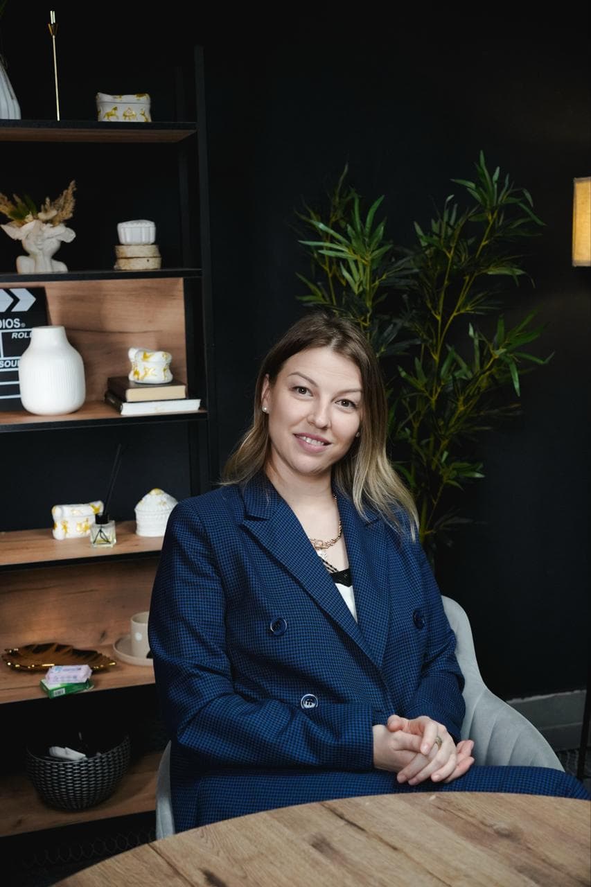 Elena Tikhonova, fundadora y experta foodtech, en su oficina de Barcelona